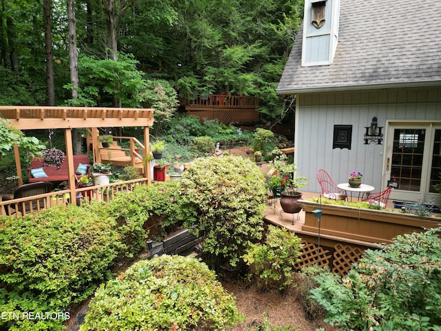 118 Mohawk Rd, Oak Ridge, TN 37830 - view of yard with a deck
