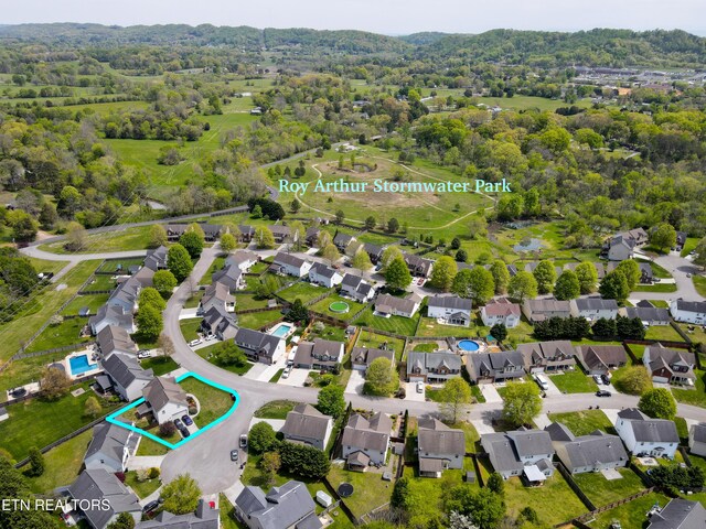 7300 Slippery Rock Ln, Knoxville, TN 37931 - bird's eye view