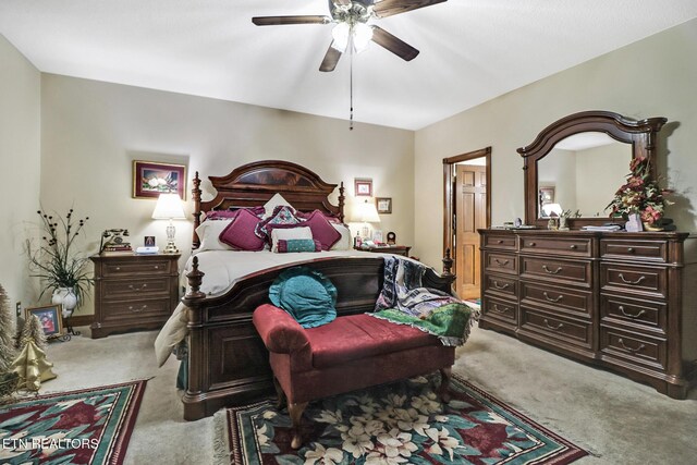 300 Lowe Rd, Huntsville, TN 37756 - bedroom featuring carpet flooring and ceiling fan