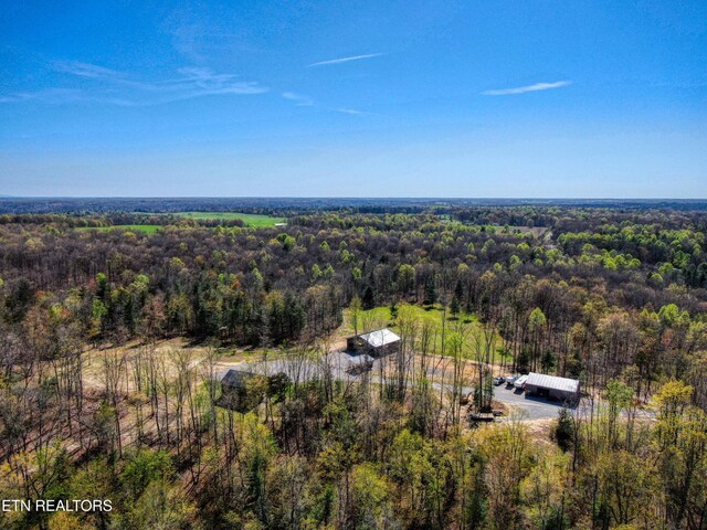 2025 Allardt Tinch Rd, Jamestown, TN 38556 - bird's eye view of a heavily wooded area