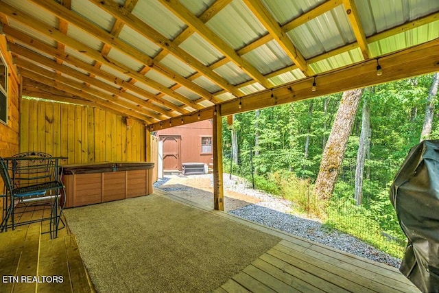 view of patio / terrace featuring cooling unit
