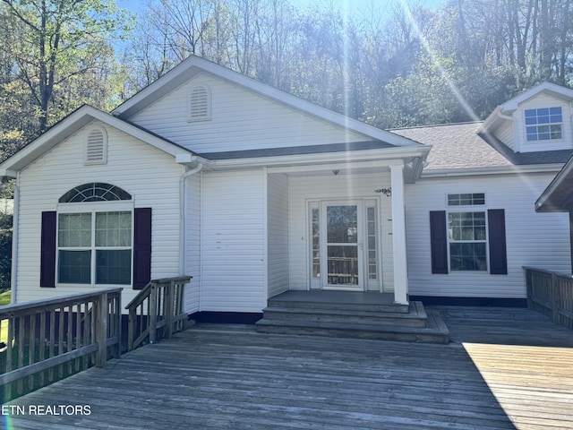 337 Costner Rd, Cosby, TN 37722 - exterior space featuring a deck