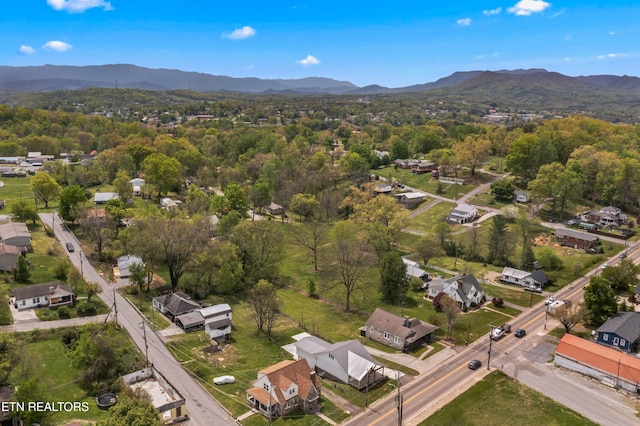 613 N St, Newport, TN 37821 - aerial view with a residential view and a mountain view