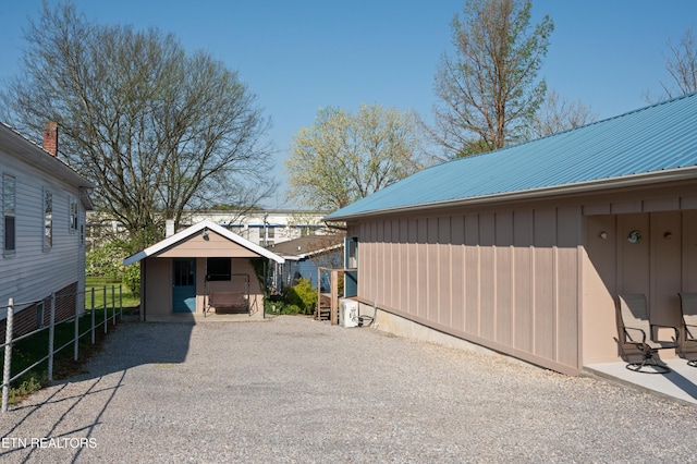 648 Old Douglas Dam Rd, Sevierville, TN 37876 - exterior space with fence and a carport