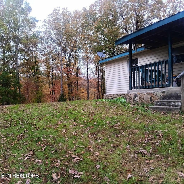 430 Buell Ln, Speedwell, TN 37870 - view of yard