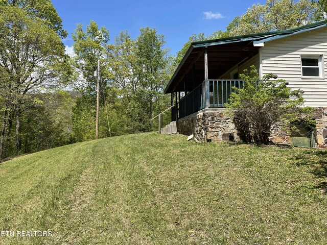 430 Buell Ln, Speedwell, TN 37870 - view of yard
