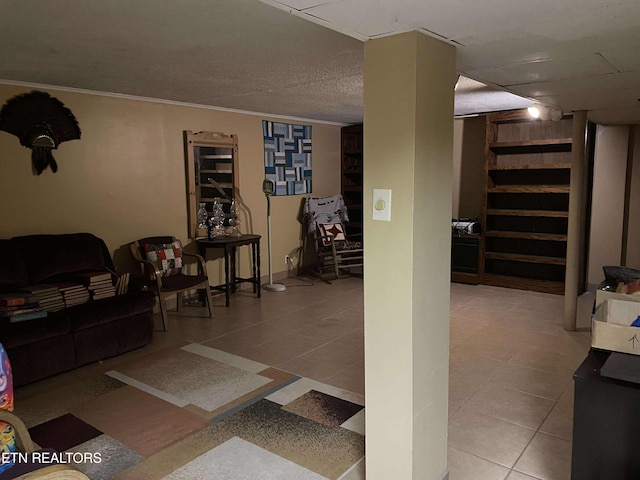 430 Buell Ln, Speedwell, TN 37870 - finished basement featuring tile patterned flooring