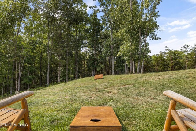 1842 Chapel Rd, Sevierville, TN 37876 - view of yard featuring a forest view