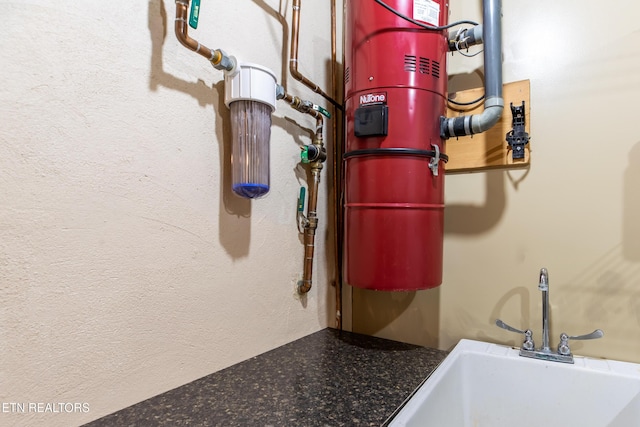 details featuring a sink