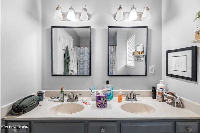 12903 Georgetown Village Ln, Georgetown, TN 37336 - full bathroom featuring double vanity