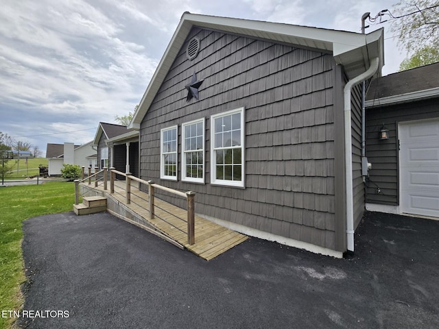 view of property exterior