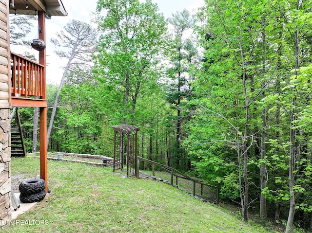 view of yard