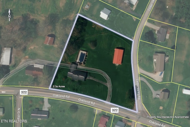 map location