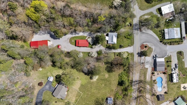 drone / aerial view