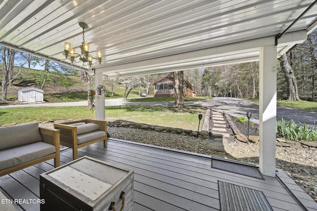 exterior space with a lawn