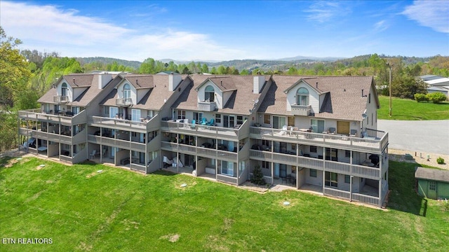470 Deerfield Lndg Unit 5, Lafollette, TN 37766 - exterior space with a mountain view