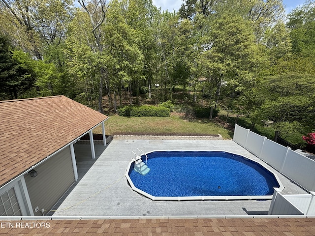 11709 Black Powder Dr, Knoxville, TN 37934 - view of pool featuring fence, a patio, and a fenced in pool