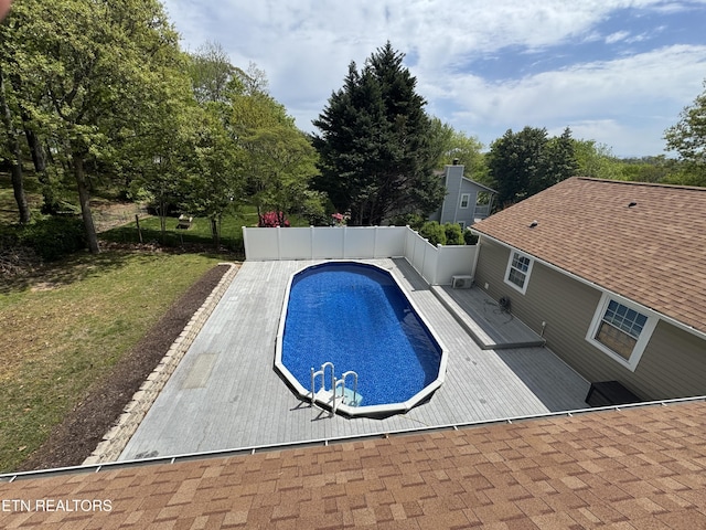 11709 Black Powder Dr, Knoxville, TN 37934 - view of swimming pool with fence and a fenced in pool