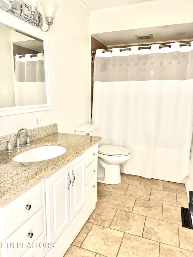 11709 Black Powder Dr, Knoxville, TN 37934 - full bath with toilet, vanity, and visible vents