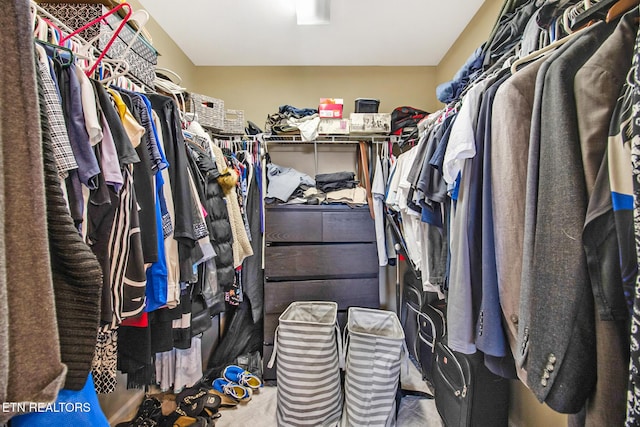 view of spacious closet