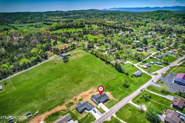 252 Old Middlesboro Hwy, Lafollette, TN 37766 - birds eye view of property with a mountain view