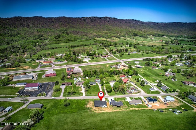 252 Old Middlesboro Hwy, Lafollette, TN 37766 - aerial view with a forest view and a mountain view
