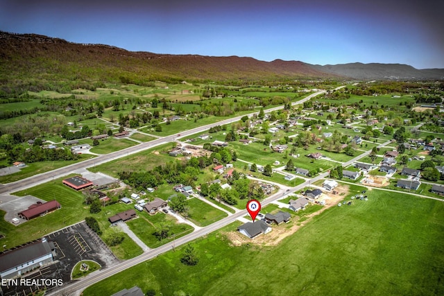 252 Old Middlesboro Hwy, Lafollette, TN 37766 - bird's eye view featuring a residential view and a mountain view