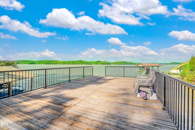 view of deck