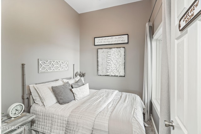 bedroom featuring carpet flooring