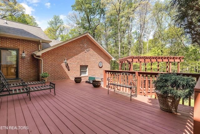 46 Chestnut Dr, Norris, TN 37828 - view of wooden terrace