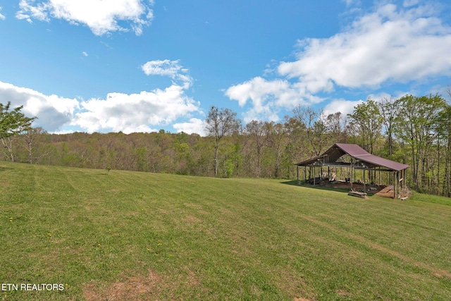 544 Mill Creek Rd, Andersonville, TN 37705 - view of yard with a wooded view