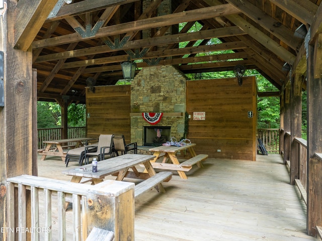144 Timberwinds Way, Townsend, TN 37882 - view of wooden terrace