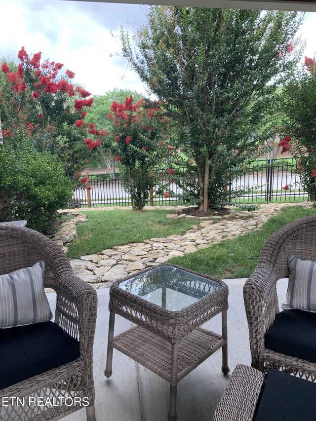 11969 Lakehurst Ln, Knoxville, TN 37934 - view of patio / terrace featuring a water view