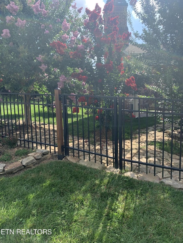 11969 Lakehurst Ln, Knoxville, TN 37934 - view of yard with a gate