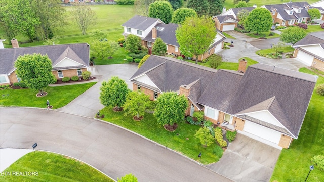 3804 Whitworth Dr, Knoxville, TN 37938 - bird's eye view featuring a residential view