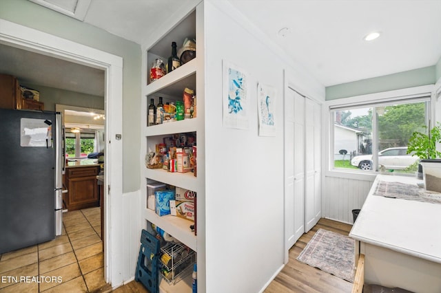 view of pantry