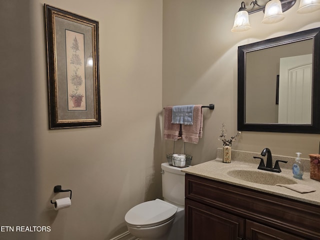 184 Danielle Ct, Harrogate, TN 37752 - half bath featuring toilet and vanity
