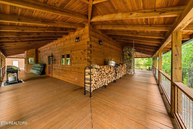 761 N Knob Creek Rd, Seymour, TN 37865 - view of wooden terrace