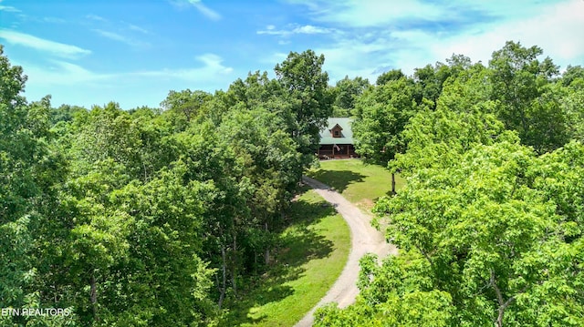 761 N Knob Creek Rd, Seymour, TN 37865 - view from above of property with a forest