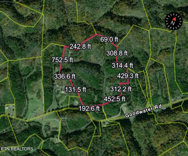 map location
