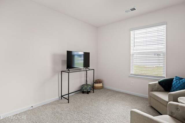 1423 Ridge Estates Dr, Athens, TN 37303 - living area with carpet and baseboards