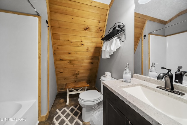 901 Sunrise Blvd, Sevierville, TN 37862 - full bathroom featuring vanity, a bathing tub, walk in shower, and toilet