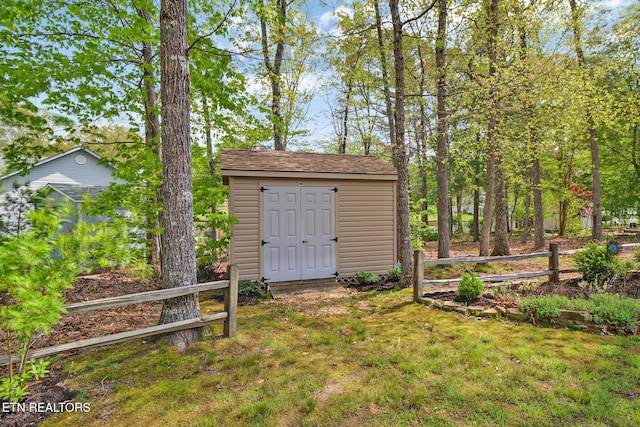 11 Windsor Pt, Crossville, TN 38558 - view of shed with fence