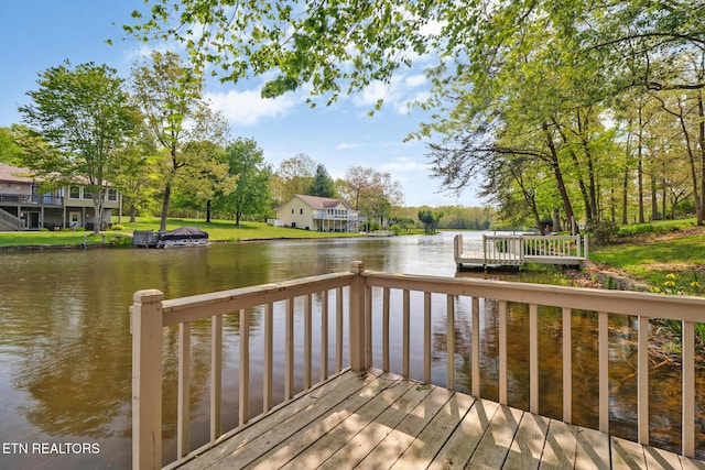 11 Windsor Pt, Crossville, TN 38558 - view of dock with a deck with water view