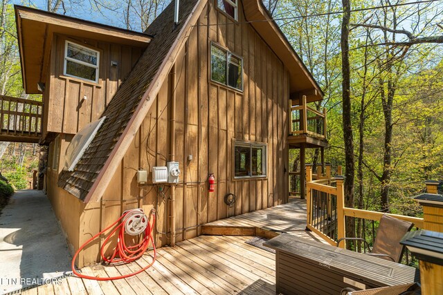 1122 Ski Mountain Rd, Gatlinburg, TN 37738 - view of wooden deck