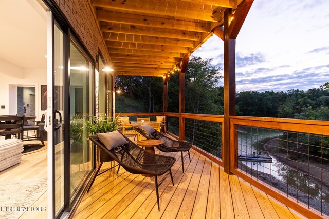 790 Pleasure Rd, Sevierville, TN 37876 - view of wooden deck