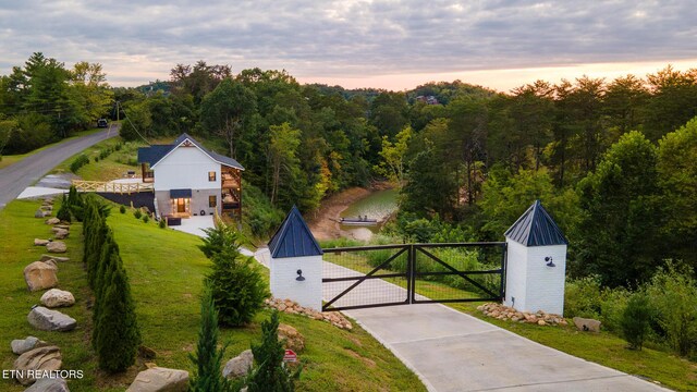 790 Pleasure Rd, Sevierville, TN 37876 - drone / aerial view with a wooded view