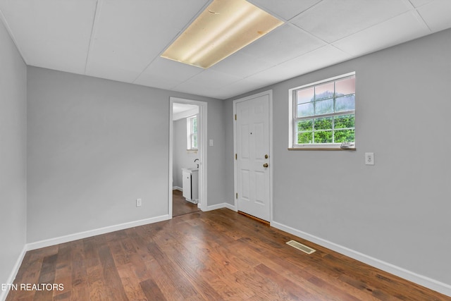 1921 Spring Hill Rd, Knoxville, TN 37914 - unfurnished room with baseboards, wood finished floors, and healthy amount of natural light