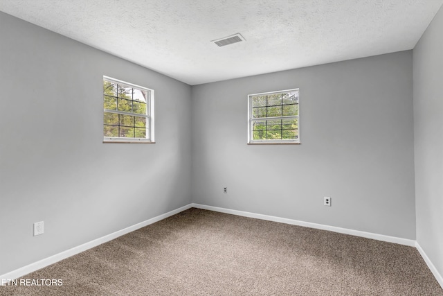 1921 Spring Hill Rd, Knoxville, TN 37914 - carpeted empty room with healthy amount of natural light, baseboards, and a textured ceiling