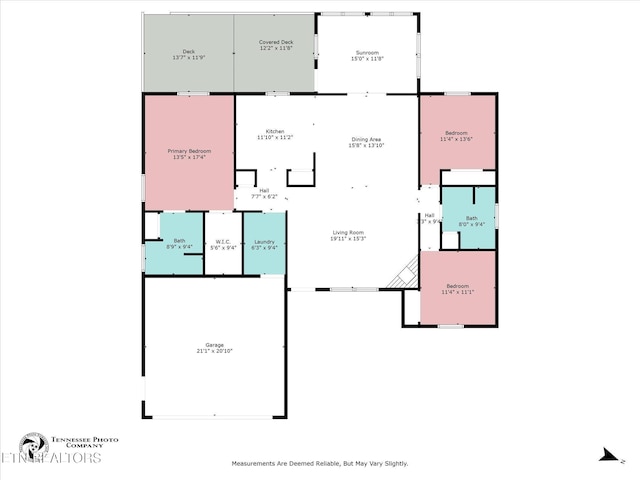 710 Westchester Dr, Crossville, TN 38558 - property floor plan